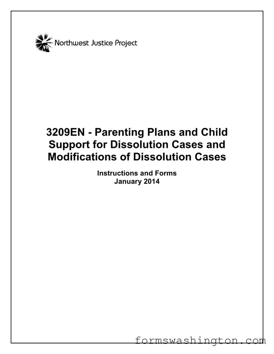 Washington Parenting Plans Form